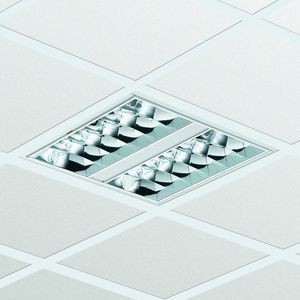 Encastré, medium ii euréka,  2,  840 lampe fournie pl-s 4 pin, classe i, optique c6