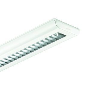 Plafonnier ou suspension, smartform plafonnier très haut rendement,  1,  840 lampe fournie tl5, alimentation électronique (hf-p),  wh, optique d8-vh