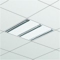 Encastré, smartform micro perforations colorées,  3,  840 lampe fournie tl5, alimentation électronique (hf-p),  wh, optique c8-c