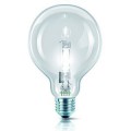 Lampe halogène, ecoclassic globe, finition clear,  42w, classe énergétique c