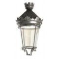 Lanterne Charlemagne Suspendue, Hsm731 Son150w Ip66 Or Acc 9005, Charlemagne N°1 Ip66 Suspendue Vasque Claire Miroir Routier Classe I Ral 9005