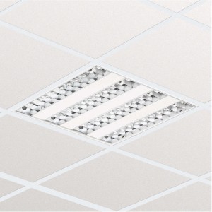 Luminaire Encastré, Tbs165 Optique C6, Lampes Montées 840, Alimentation Dali, Connecteur à Poussoirs, Tbs165 K 4x14w/840 Hfd C6 Pip Sc