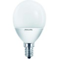 Ampoule fluocompacte E14 Philips Softone 7W 2700K 290lm