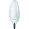 Lampe Fluocompacte Softone candle 12w ww e14 220-240v 1pf/6 - Philips