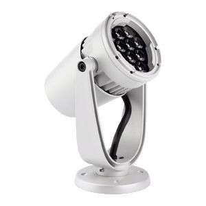 Projecteur  Extérieur Ecolor Burst Compact Powercore Led Forte Puissance, Classe I, Blanc