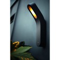 Dunetop wall lantern led grey 1x7.5w sel