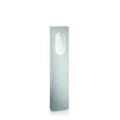 Hedgerow post led grey 1x7.5w selv