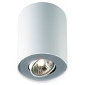 Pillar single spot white 1x50w 230v