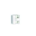 Metric wall lamp led grey 2x2.5w selv