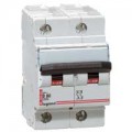 Disjoncteur magnéto-thermique DX 6000 - Lexic - 2P - 400 V~ - 125 A - 15 kA - courbe D