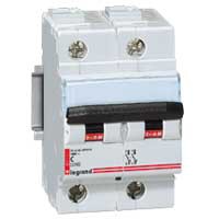 Disjoncteur magnéto-thermique DX-L 25000 - Lexic - 2P - 400 V~ - 32 A - courbe C
