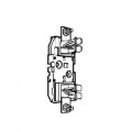 Socle cartouche couteau - taille 1 - 250 A - 1P - nu