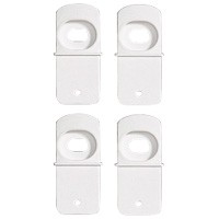 Patte de fixation (4) - pour fixation extérieure coffrets Ekinoxe TX