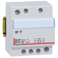 Transformateur pour sonnerie Lexic - 230 V / 12-8 V - 24 VA