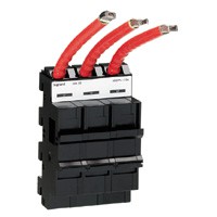 Base support répartiteur rangée XL-Part 400/250 - ''A fil'' Lexic - 3P alimentation sup
