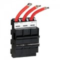 Base support répartiteur rangée XL-Part 400/250 - ''A fil'' Lexic - 3P alimentation sup