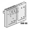 Base support répartiteur rangée XL-Part 400/250 - 4P - pour bloc diff latéral DPX 250 ER