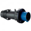 Fiche droite Hypra - IP66/67- 63 A - 200/250 V~ - 3P+T - plastique