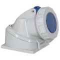 Socle saillie P17 - IP66/67 - 16 A - 200/250 V~ - 2P+T - plastique