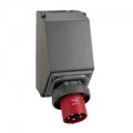 Socle connecteur saillie Hypra - IP66/67- 125 A - 380/415 V~ - 3P+N+T - plastique