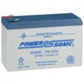 Batterie 12 V - 7 Ah - pour centrale alarme intrusion filaire réf. 432 05/07