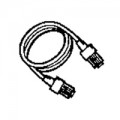 Cordon RJ12 / RJ12 pour automatisme d'éclairage Mosaic - 2 m