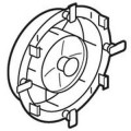 Haut-parleur Legrand Céliane non visible pour diffusion sonore multizone