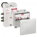 Amplificateur TV extérieur - kit amplificateur/coupleur de mât - alim séparée