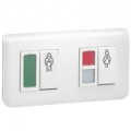 Bloc de porte à Led pour programme 2 Présences