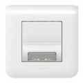 Hublot pour balisage de plinthe Legrand Mosaic - livré avec plaque et support