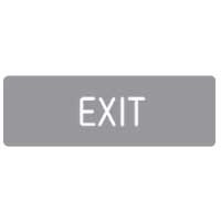 Etiquettes pour mécanismes de signalétique lumineuse ''exit'' Legrand Mosaic - 5 mod