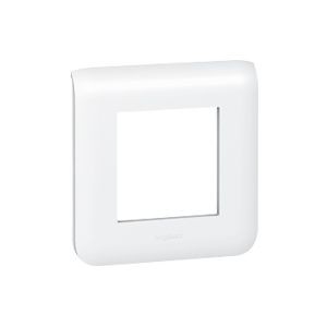 Legrand 078722 Plaque pour prise et interrupteur Mosaic - 2 modules