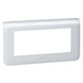 Plaque Legrand Mosaic - 5 mod horizontal - alu