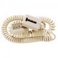 Cordon téléphone - 1 fiche mâle - 1 fiche femelle - extensible 5 m