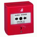 Déclencheur manuel équip alarme incendie - indic mécanique d'état - saillie