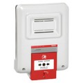 Coffret d'alarme incendie type 4 à pile