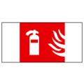 Etiquette signalisation pr lutte contre l'incendie pr BAES - robinet d'incendie