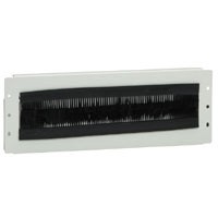 Plaque entrée de câbles - pour armoires XL VDI 19'' larg. 800 - avec balais - Legrand - 032974