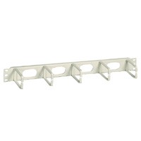 Panneau passe-fils 19'' - 1 U - 2 axes - métallique