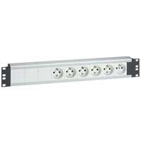 Bloc d'alimentation 19'' - 230 V~ - 6 x 2P+T - Legrand - 033286
