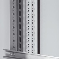 Montants profilés (2) - pour armoire Marina H. 1400 - L. 1481 mm