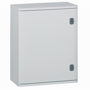 Coffret polyester Marina - IP66 IK10 - RAL 7035 - 820x610x300 mm - anti-adhérent