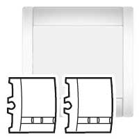 Legrand 085605 Dito Doppia Sagane Kozi Opalis - Fine Serie Ricambio