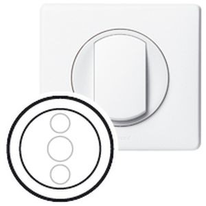 Enjoliveur Legrand Céliane - variateur à commande tactile - blanc