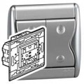 Interrupteur variateur Legrand Sagane - 40 à 300 W - à bouton-poussoir avec mémoire