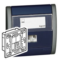 Prise informatique RJ45 Legrand Sagane - STP - Cat.6 - blindée