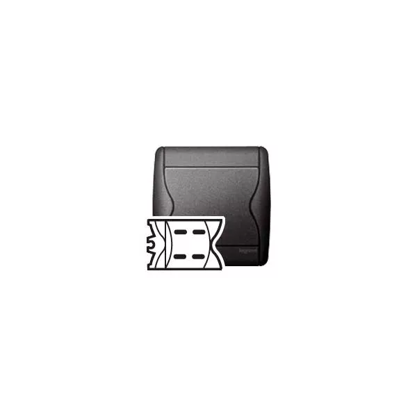 Enjoliveur Legrand Sagane Graphimat 2 Touches + Sonde Température IR - Réf. 85909 Neuf