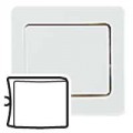 Enjoliveur Legrand Sagane Plexo - VV, poussoir, permutateur, obturateur - blanc