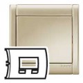 Enjoliveur Legrand Sagane Métalide - interauto CPL, inter automatique 2/3 fils