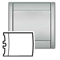 Enjoliveur Legrand Sagane Alumide - VV, poussoir, permutateur, obturateur